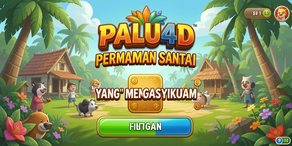 Tampilan gameplay PALU4D yang ceria dan mengasyikkan.