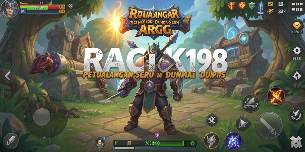 Screenshot gameplay RACIK198 yang penuh aksi dan petualangan.