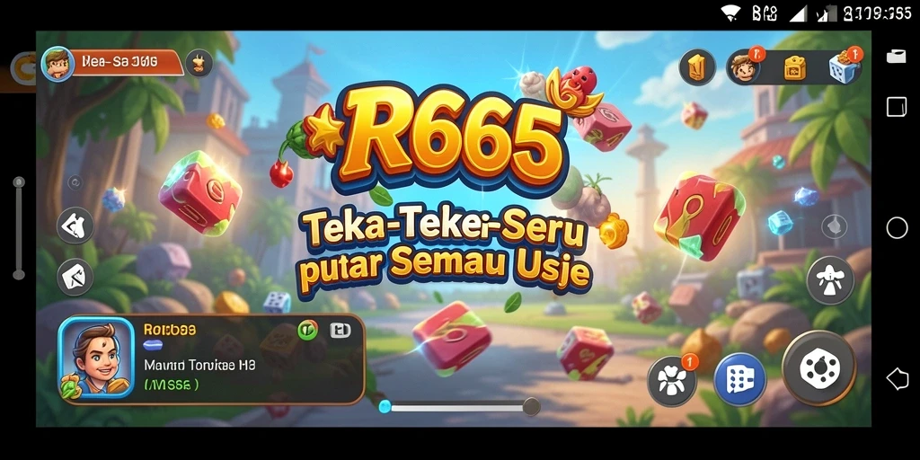 Screenshot menunjukkan gameplay menantang dari RR666 dengan berbagai teka-teki.
