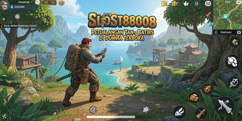 Tangkapan layar menampilkan aksi mendebarkan dalam game Open World.