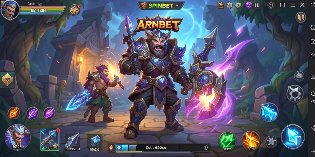 Gameplay seru dan menantang dalam SPINBET ARPG.