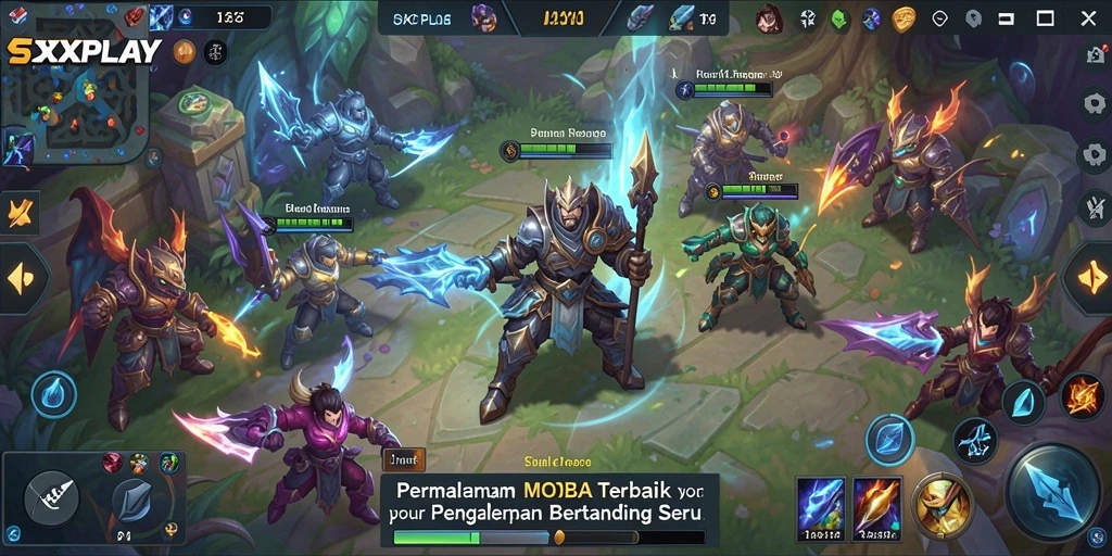 Tampilan menarik dari gameplay SXXPLAY yang mendebarkan.
